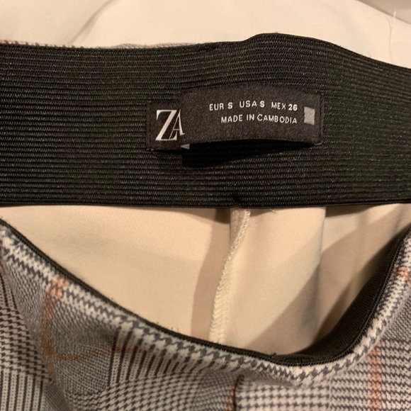 Zara plaid pants! - Picture 2 of 3